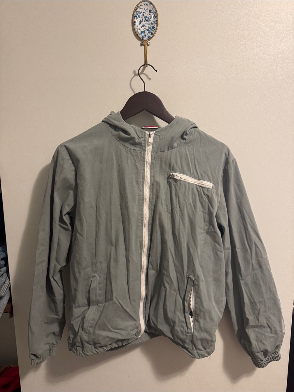 Brandy Melville John Galt Light Zip up Jacket